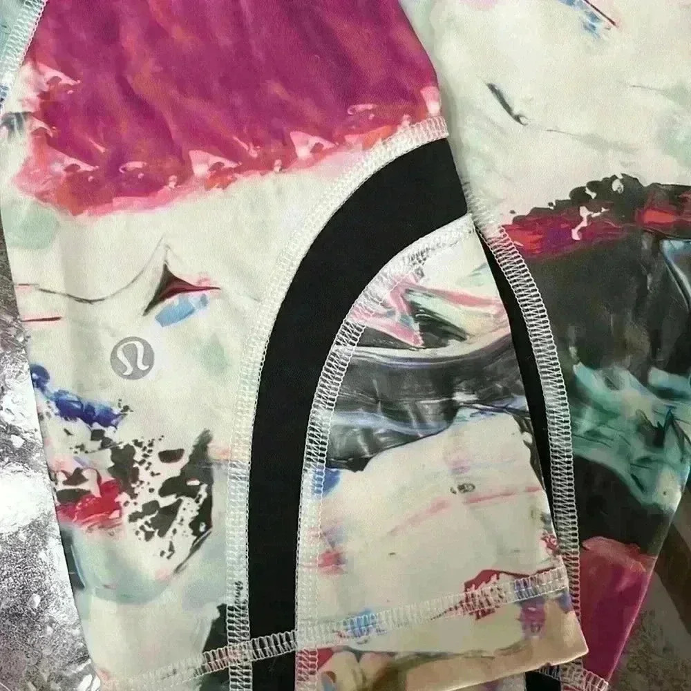 Lululemon pigment wave marble multicolor leggings - Picture 9 of 9